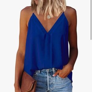 NWOT Women’s V Neck Strappy Tank Top